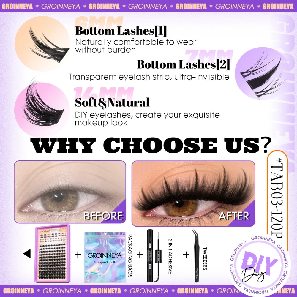 Manga Lash Clusters Kit