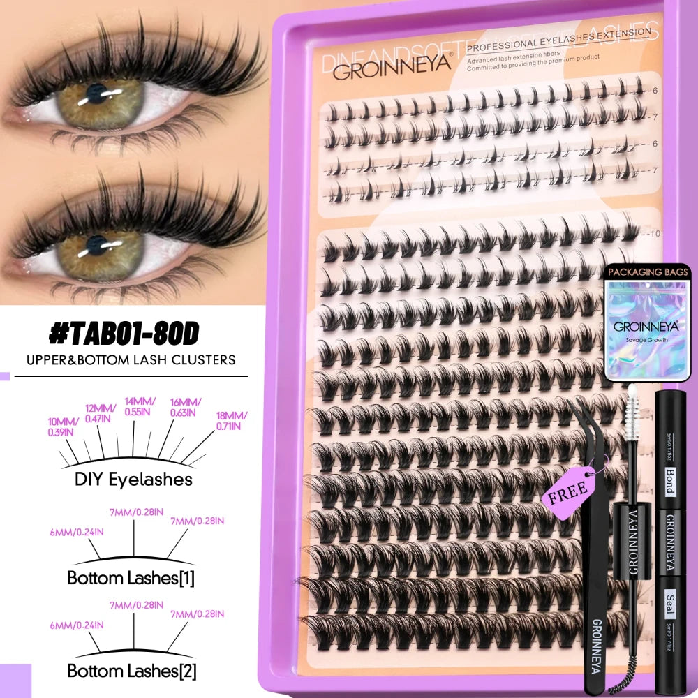 Manga Lash Clusters Kit