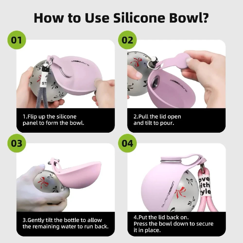 Portable Dog Water Bottle
