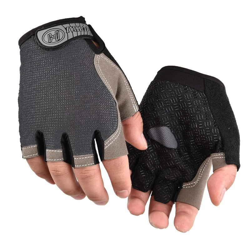 Breathable Athletic Half Finger Gloves