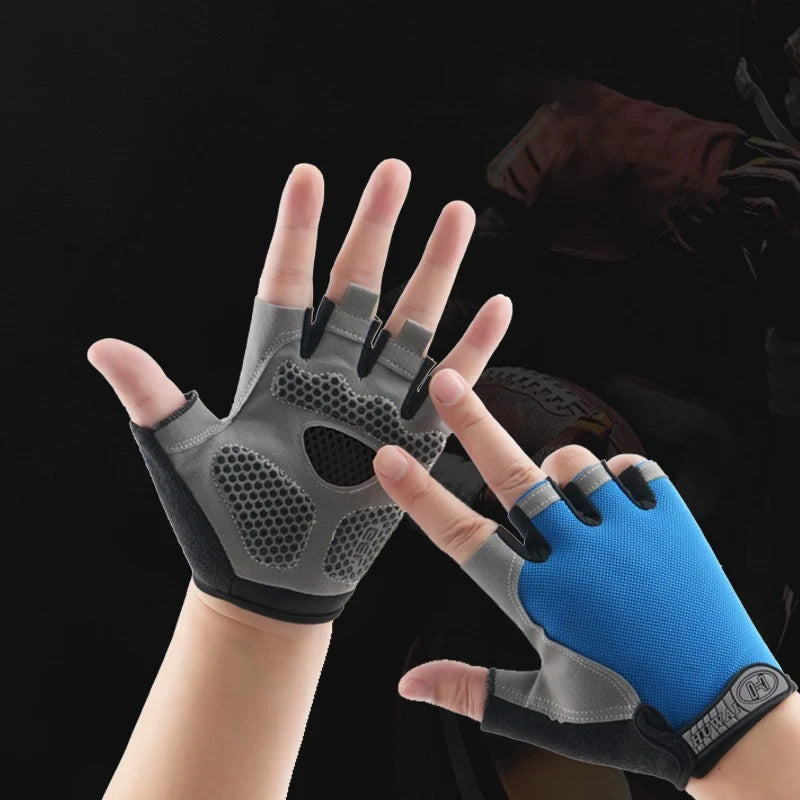 Breathable Athletic Half Finger Gloves