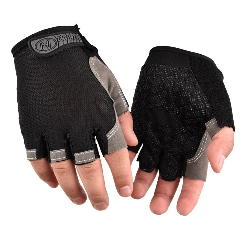 Breathable Athletic Half Finger Gloves