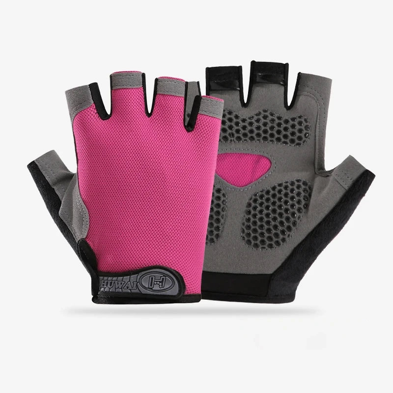 Breathable Athletic Half Finger Gloves