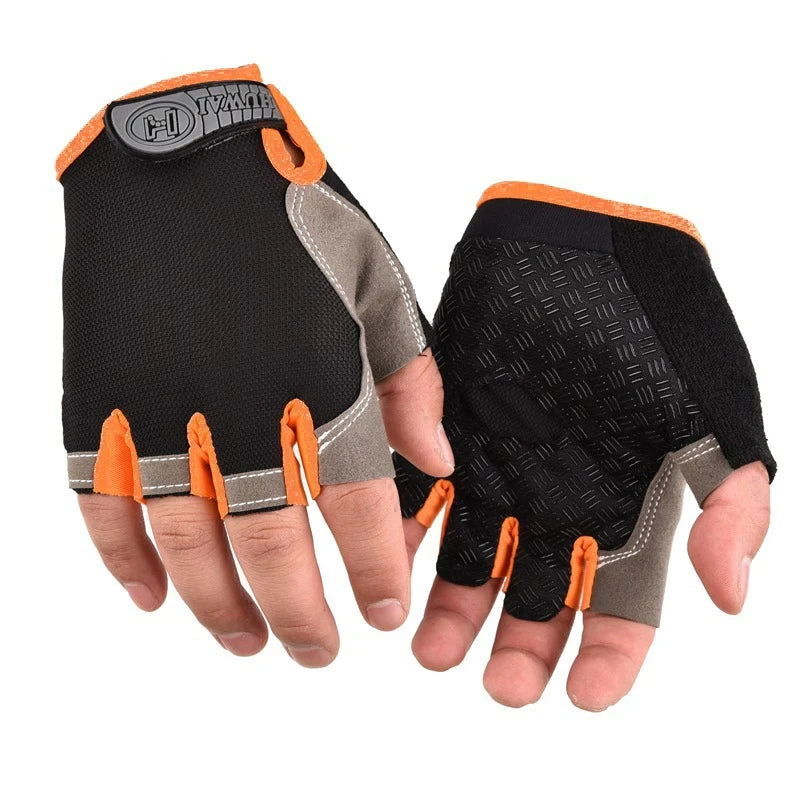 Breathable Athletic Half Finger Gloves