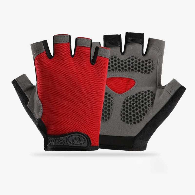 Breathable Athletic Half Finger Gloves