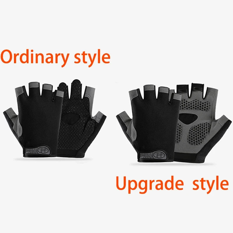 Breathable Athletic Half Finger Gloves