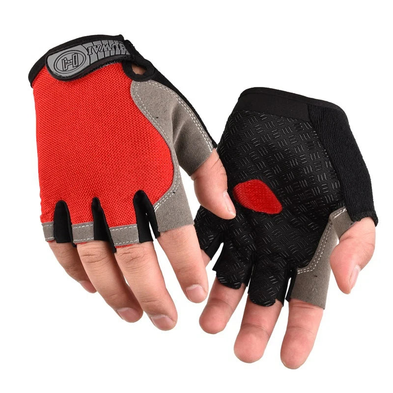 Breathable Athletic Half Finger Gloves