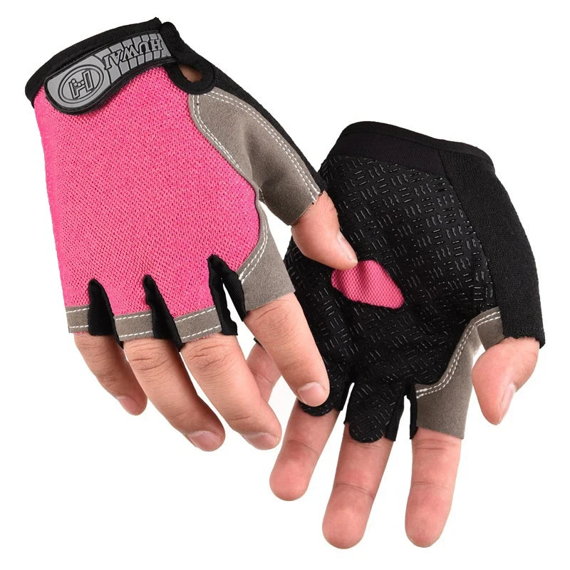 Breathable Athletic Half Finger Gloves