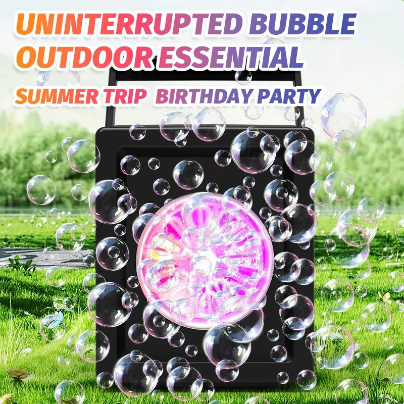 Automatic Bubble Machine Toy