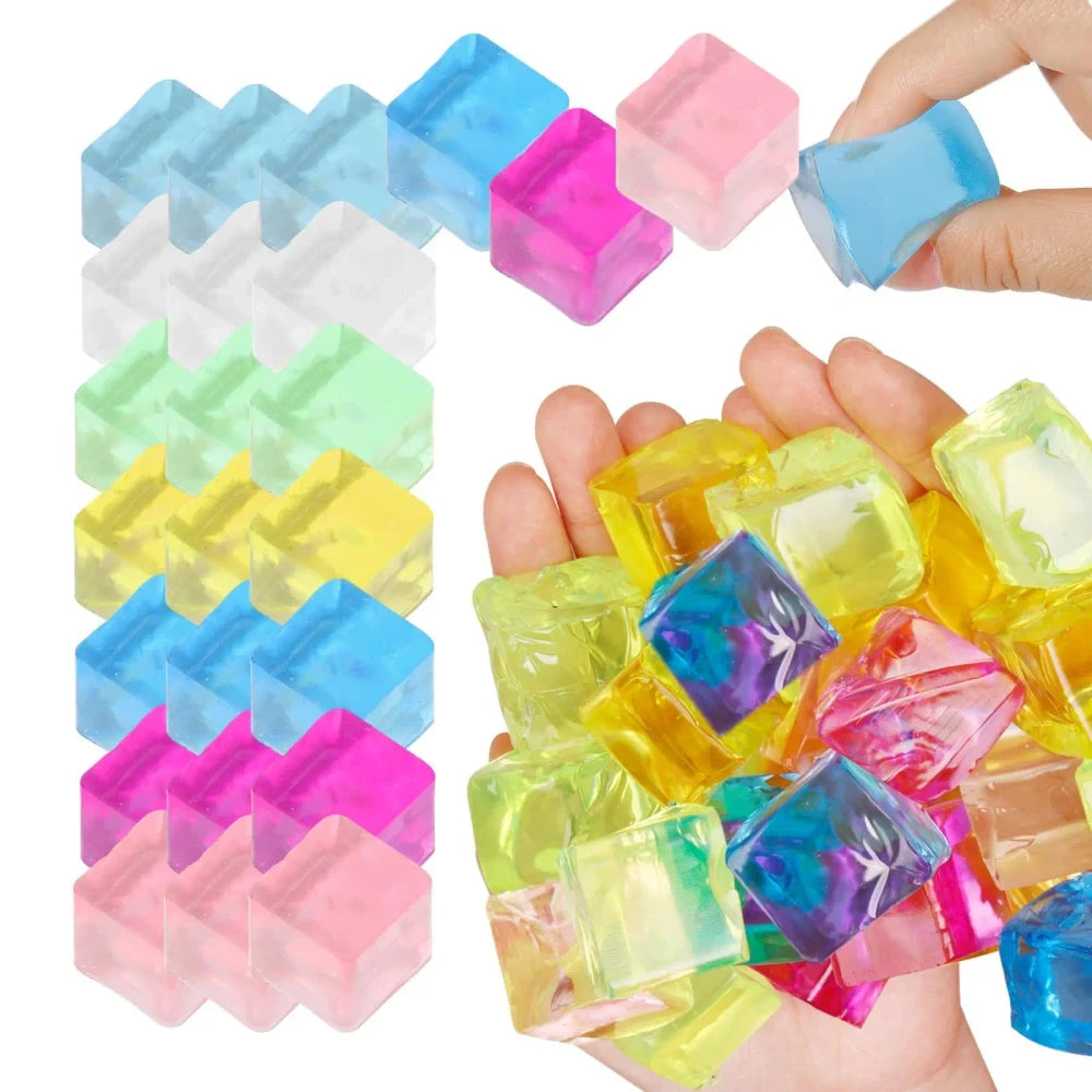 Squishy Ice Cube Fidget Toy