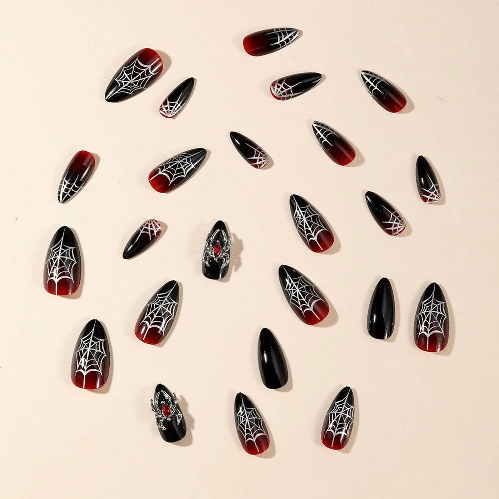 Almond Halloween Press on Nails