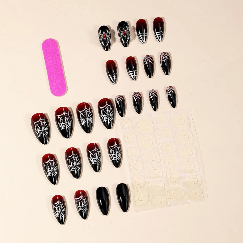 Almond Halloween Press on Nails