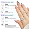 Ashowner Reusable Press On Nails