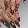 Almond French Press On Nails