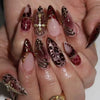 Almond French Press On Nails
