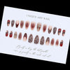 Almond French Press On Nails