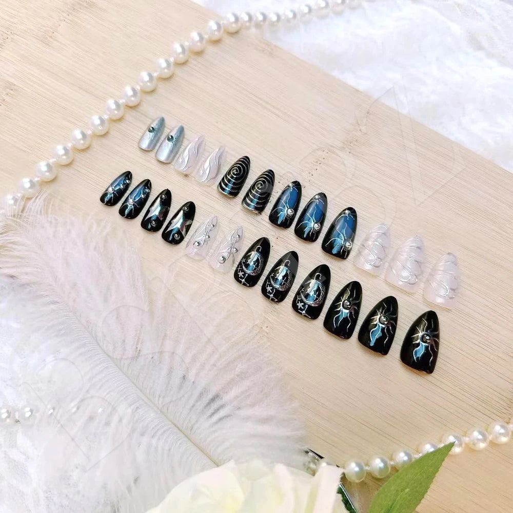 Gothic Handmade Press On Nails