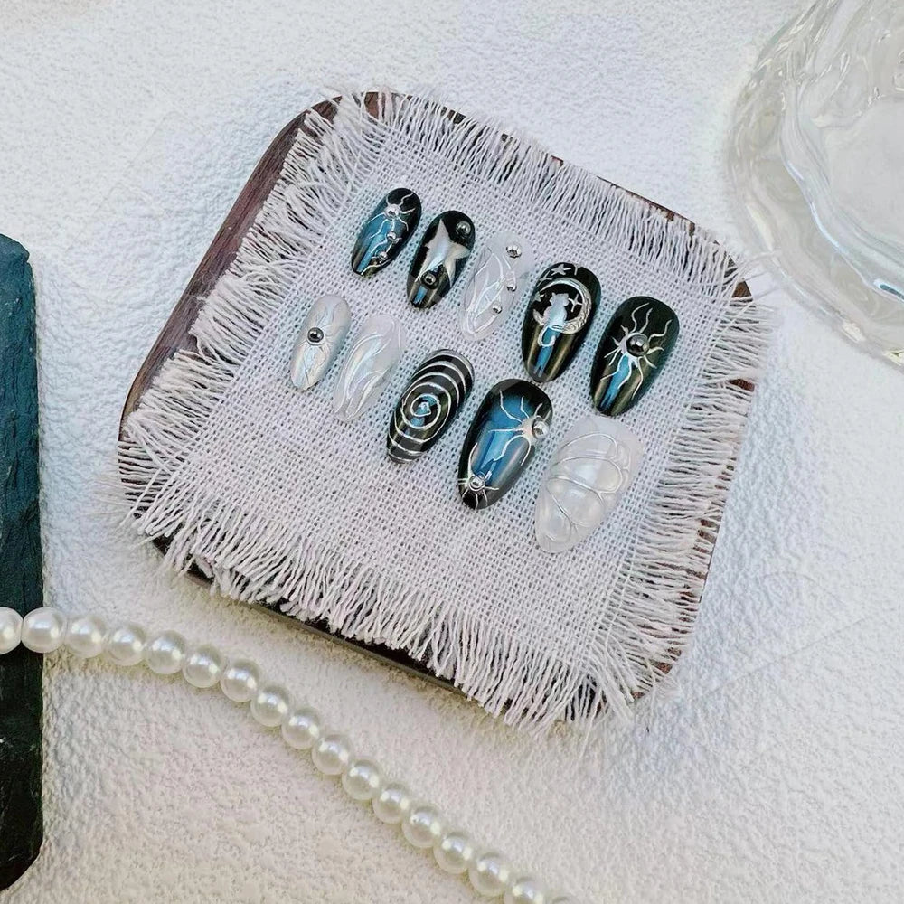 Gothic Handmade Press On Nails
