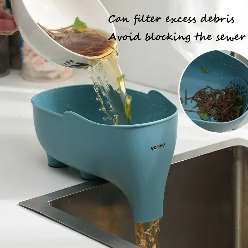 Elephant Shaped Kitchen Drain Basket