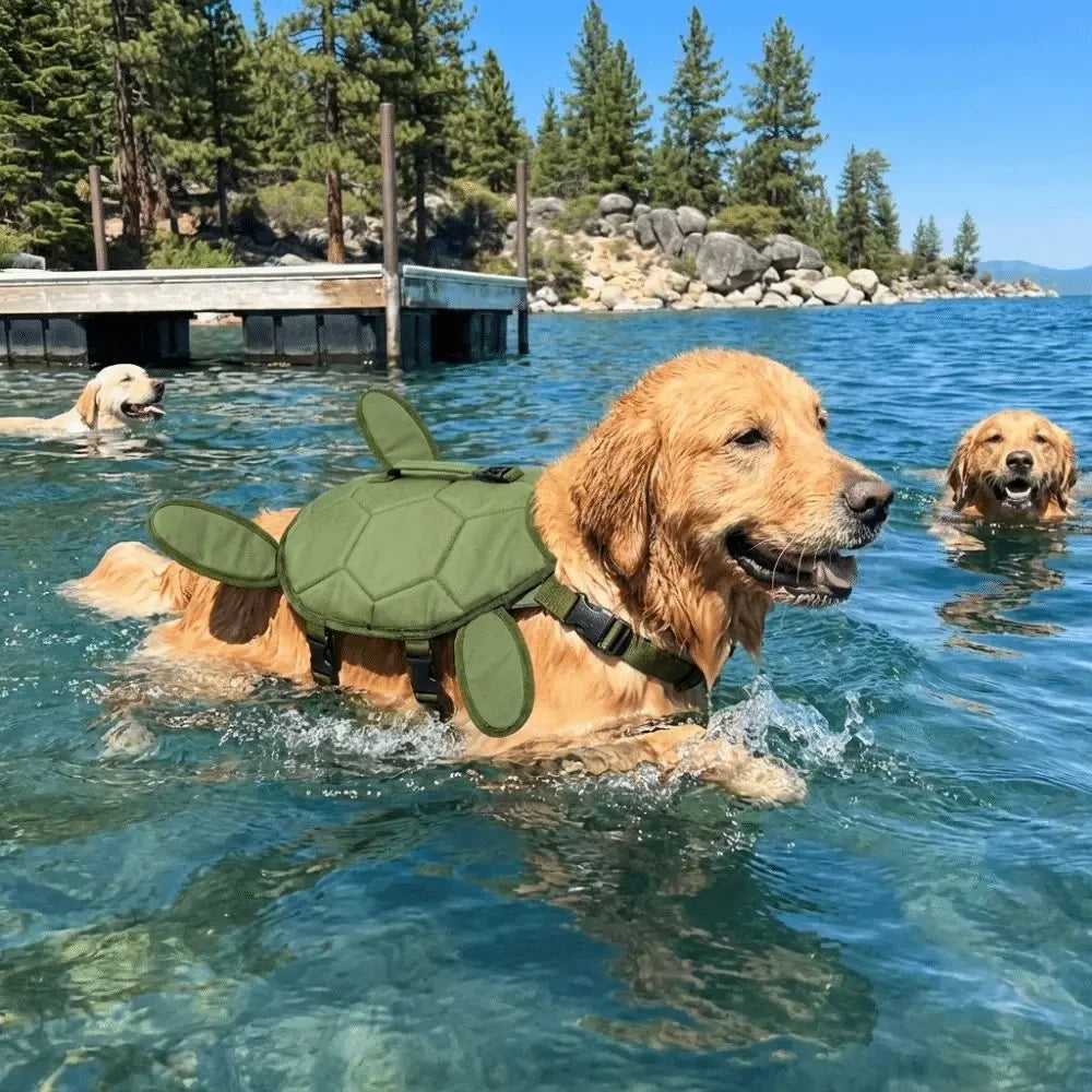 Cute Turtle Shape Dog Life Jacket