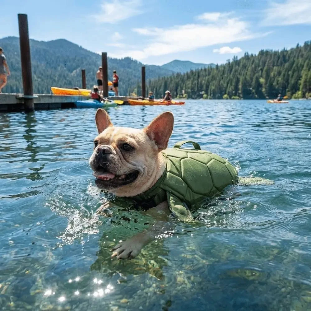 Cute Turtle Shape Dog Life Jacket