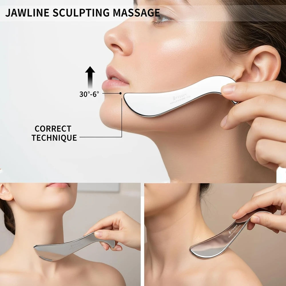 Stainless Steel Gua Sha Muscle Scraper