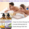 Ginger and Lavender Massage Oil Set