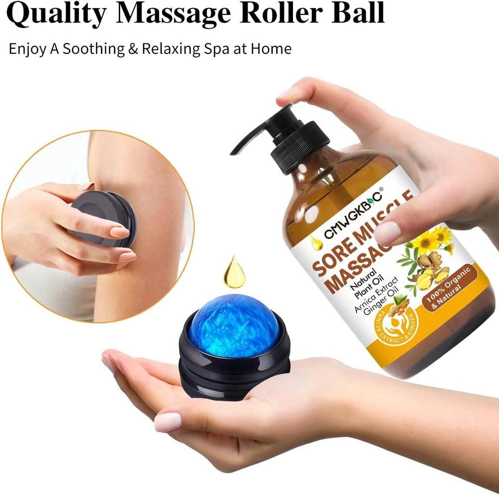 Ginger and Lavender Massage Oil Set