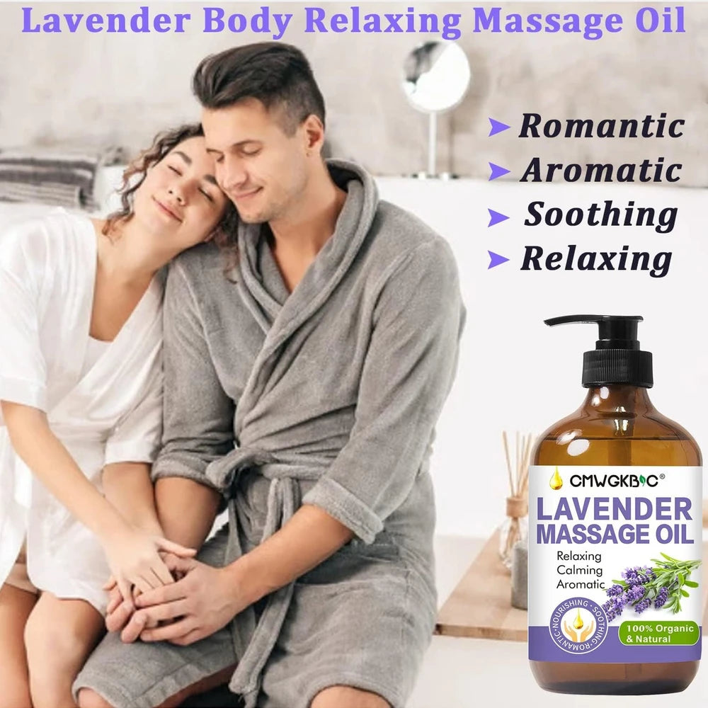 Ginger and Lavender Massage Oil Set