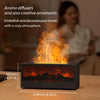Simulated Flame Aroma Diffuser Humidifier