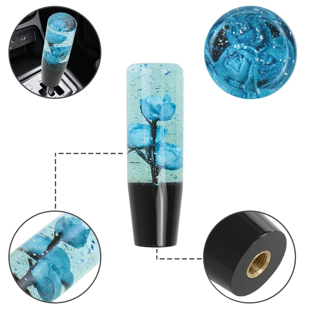 Floral Resin Gear Shift Knob