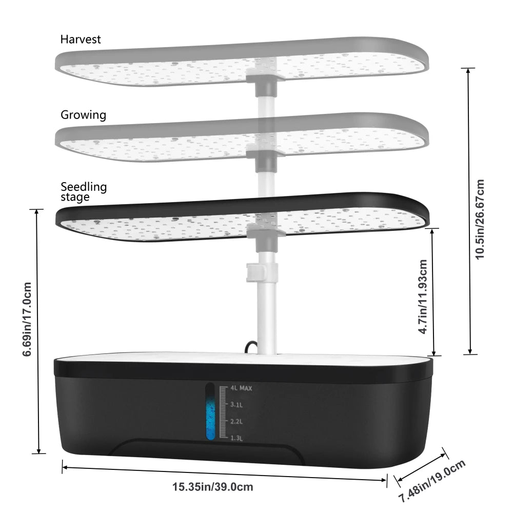 Indoor Hydroponics Herb Garden Kit